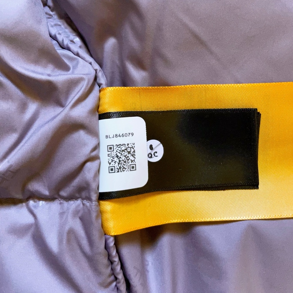 The North Face Long Quilted Puffer Coat in Light Gray - Picture 9 of 12